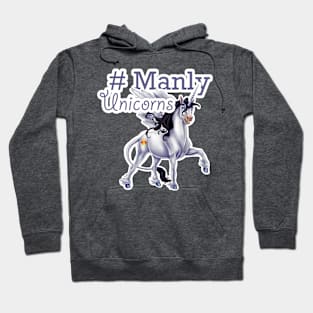 Manly Unicorns Hoodie